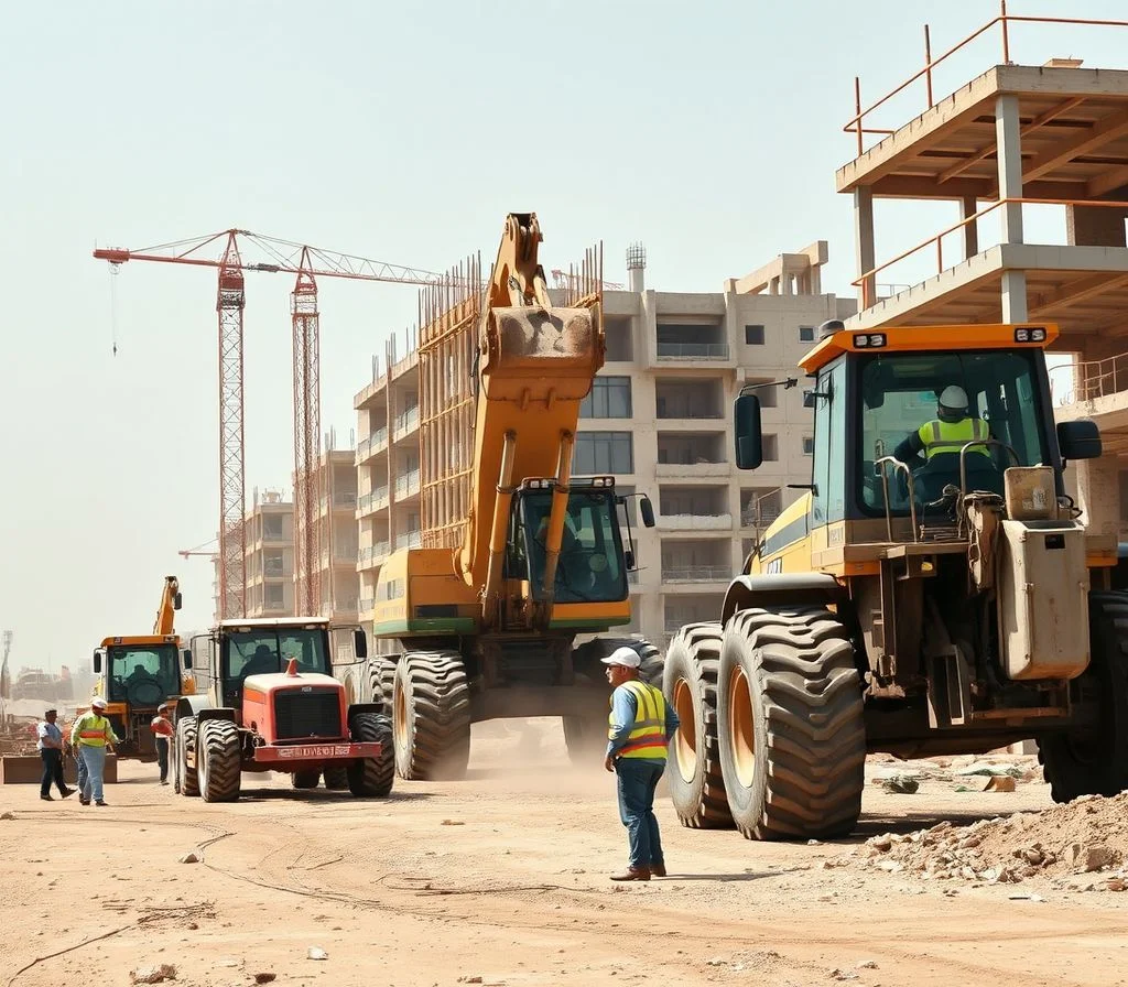 أين تجد أفضل شركات معدات البناء في سوهاج، مصر؟